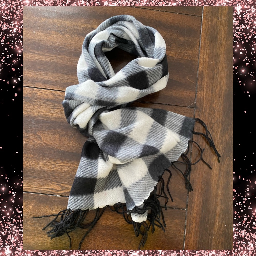 Women Plaid Scarf